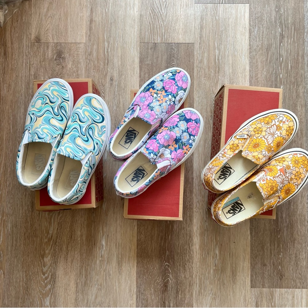 Vans slip on